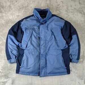 VTG Y2K Columbia Mother Boyle goose down winter puffer jacket boys 10/12